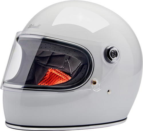 Biltwell #1003-104-503  - Gringo S Helmet - Gloss White - Medium