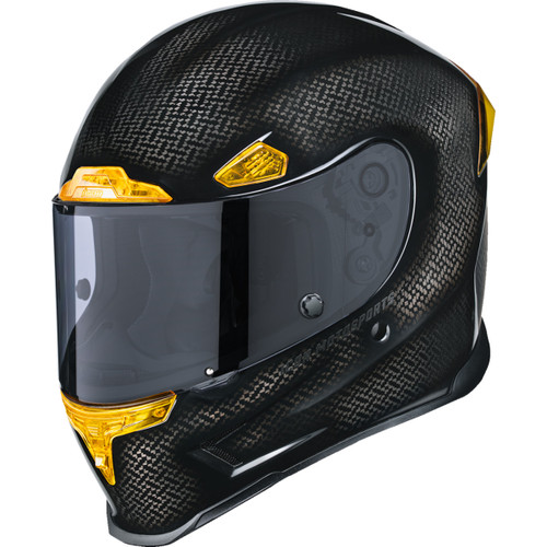 Icon - Airframe Pro™ Helmet - Carbon 4Tress - Yellow - XS