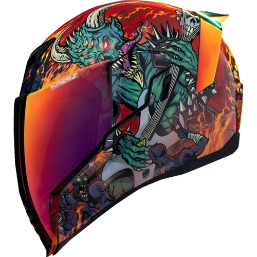 Icon - Airflite™ Helmet - Blegh - MIPS® - Red - XS