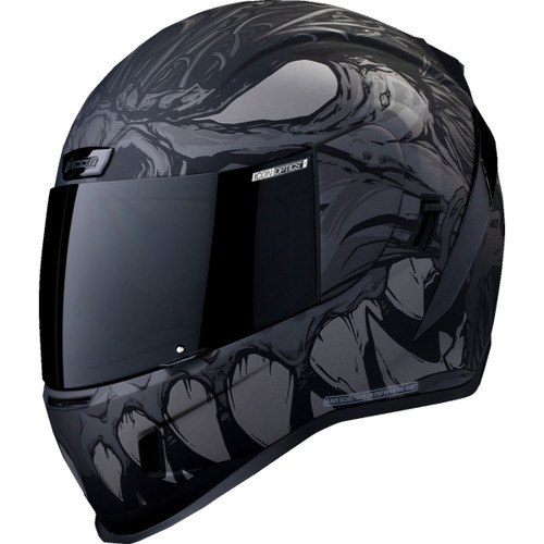 Icon - Airform™ Helmet - Manik'RR - MIPS® - Dark Black - 2XL