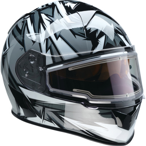 Z1R - Warrant Snow Helmet - Neuron - Gray/White - XL