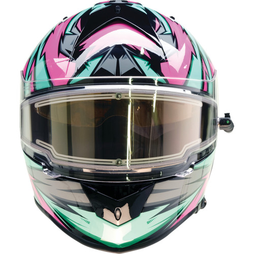Z1R - Warrant Snow Helmet - Neuron - Pink/Teal - XL
