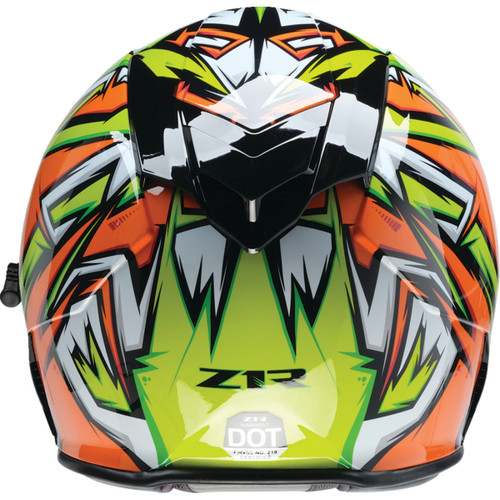 Z1R - Warrant Snow Helmet - Neuron - Orange/Green - Small