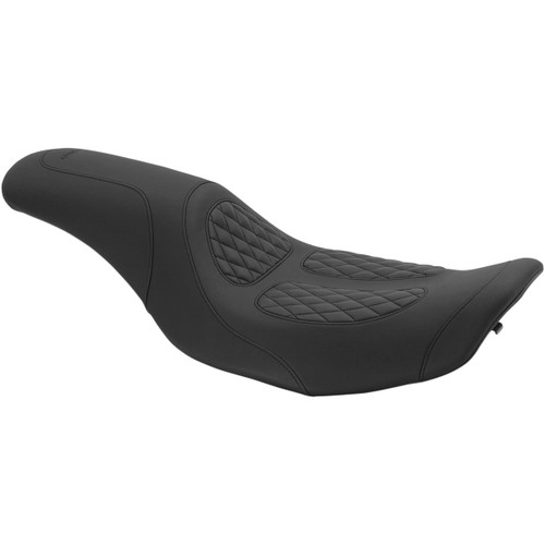 Mustang #76980 - Fastback Perewitz Seat - Diamond - FLHR '97-'07