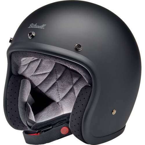 Biltwell #1001-201-205 - Bonanza Helmet - Flat Black - XL