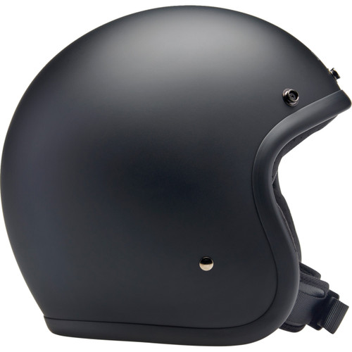 Biltwell #1001-201-206 - Bonanza Helmet - Flat Black - 2XL