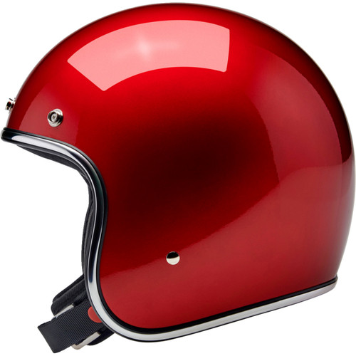 Biltwell #1001-351-202 - Bonanza Helmet - Metallic Cherry Red - Small