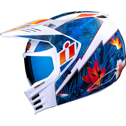 Icon - Elsinore™ Helmet - Kaonohi - Blue - Small