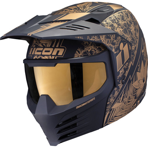 Icon - Elsinore™ Helmet - Kaonohi - Black - Small