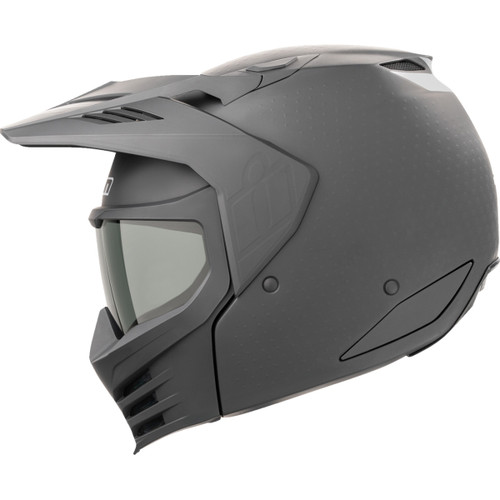 Icon - Elsinore™ Helmet - Monotype - Black - 2XL