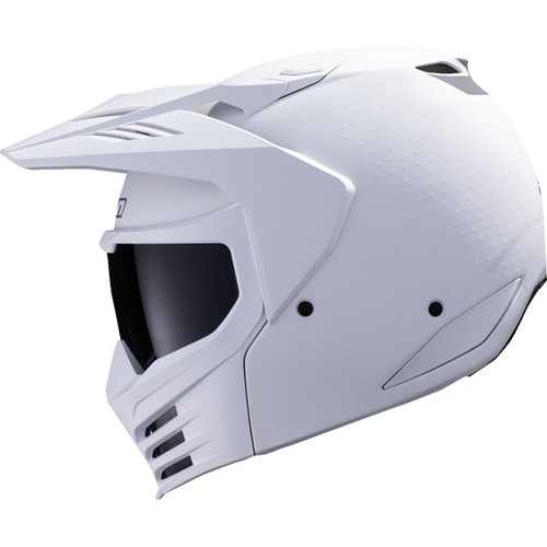 Icon - Elsinore™ Helmet - Monotype - White - 2XL