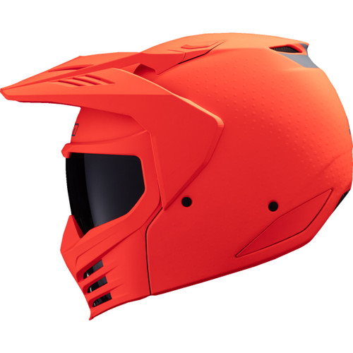 Icon - Elsinore™ Helmet - Monotype - Red - XS