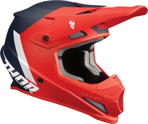 Sector Helmet - Chev - Red/Navy - XS