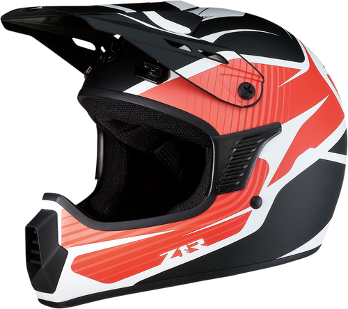 Child Rise Helmet - Flame - Red - S/M