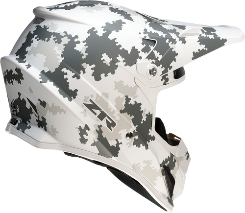 Z1r Rise Helmet - Snow Camo - White/Gray - Small