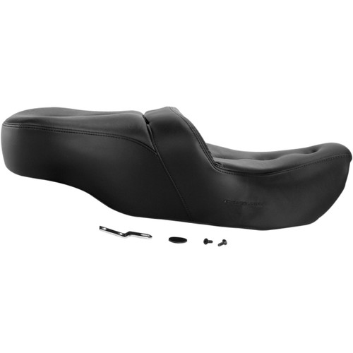 Saddlemen #897-06-181 - Pillow-Top Roadsofa™ Seat - Black - FLH/FLT '99-'07