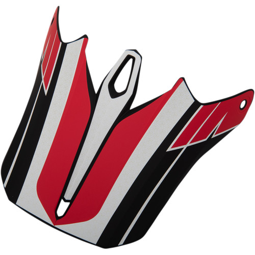 Z1R - F.I. Visor Kit - Hysteria - Red/White