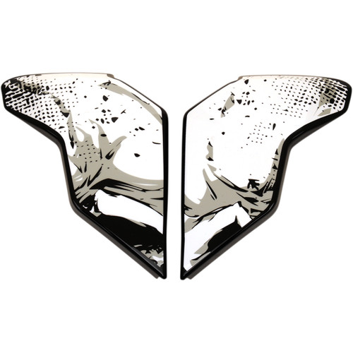 Icon - Airflite™ Side Plates - Skull18 - Black