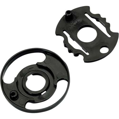 Biltwell #0034-24 - Gringo S/Lane Splitter Base Plate - Gen 2 - Black - Pair