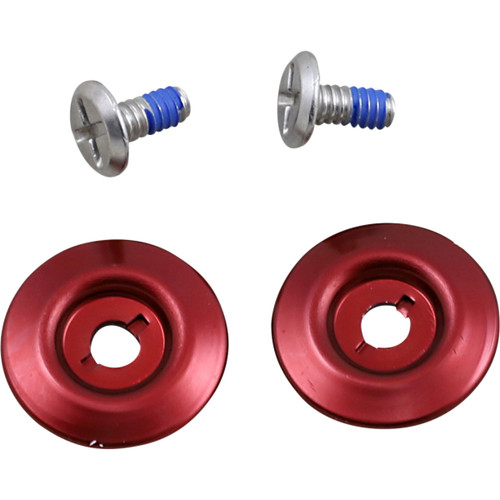 Biltwell #0034-150-70 - Gen 2 Hardware Kit - SS Screw - Red Baseplate