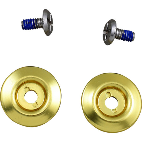 Biltwell #0034-150-72 - Gen 2 Hardware Kit - SS Screw - Gold Baseplate