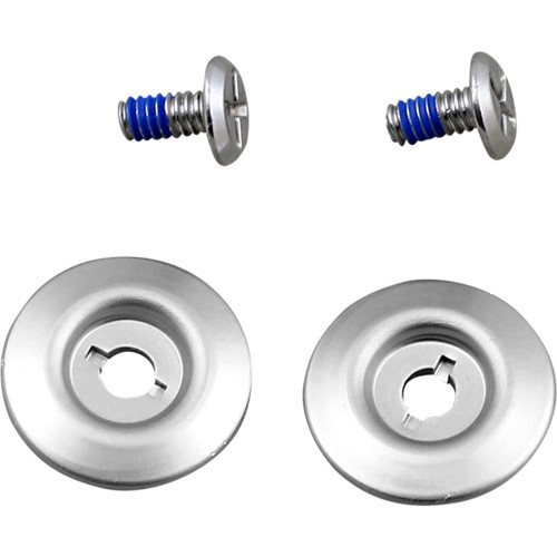 Biltwell #0034-150-73 - Gen 2 Hardware Kit - SS Screw - Silver Baseplate