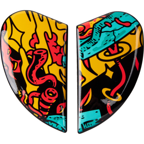 Icon - Airform™ Side Plates - Munchies - Blue