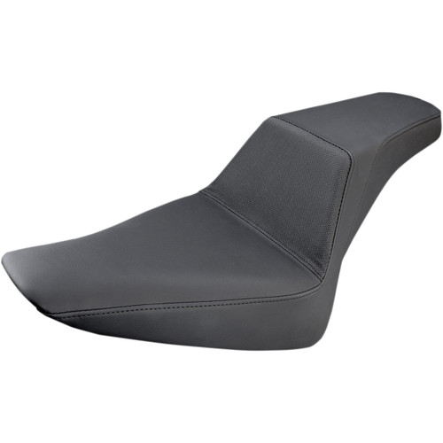 Saddlemen #812-26-174 - Step-Up Seat - Gripper - Black - FLS
