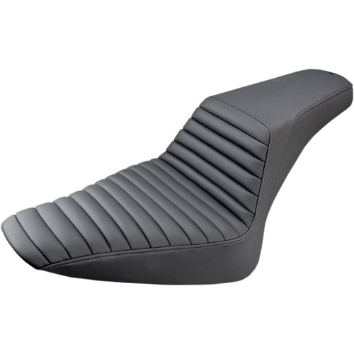 Saddlemen #812-26-171 - Step-Up Seat - Front Tuck-n-Roll - Black - FLS
