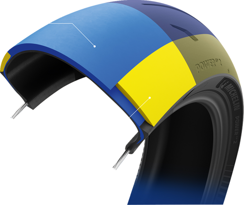 Michelin Tire - Power GP2 - Front - 120/70ZR17 - (58W)