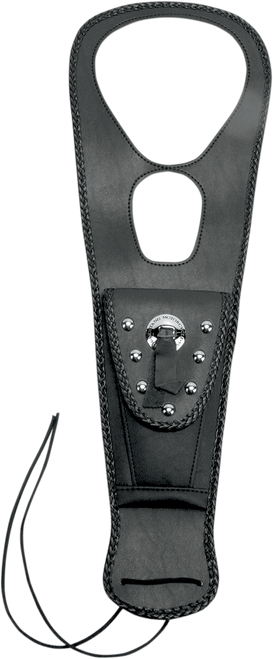 Mustang #93321 - Pouch Tank Bib - Studded - Black - Honda