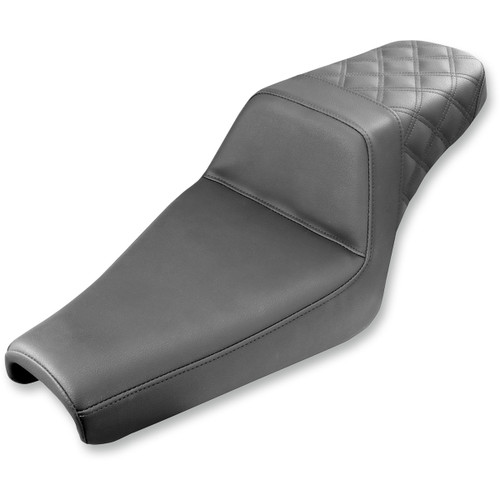 Saddlemen #807-11-173 - Step-Up Seat - Rear Lattice Stitch - Black - XL