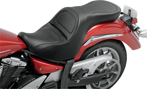 Saddlemen Seat - Explorer - without Backrest - Stitched - Black - XVS1300