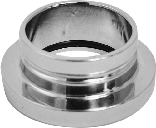 Riser - Bung - 1-1/4" - Chrome - Lutzka's Garage