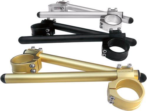 Handlebar - Clip-On - 50 mm - 0� - Silver - Lutzka's Garage