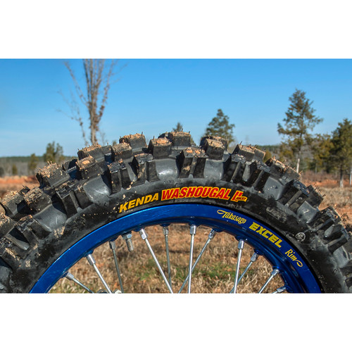Kenda #047861230C0S2 - Tire - K775 Washougal II - Rear - 80/100-12 - 41M