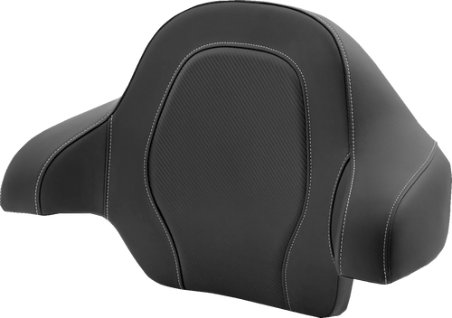 Tour-PakÂ Backrest Pad - Road Sofa Seat - Black - Carbon Fiber