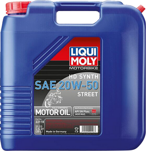 H-D� Synthetic 4T Street Oil - 20W-50 - 20L - Lutzka's Garage