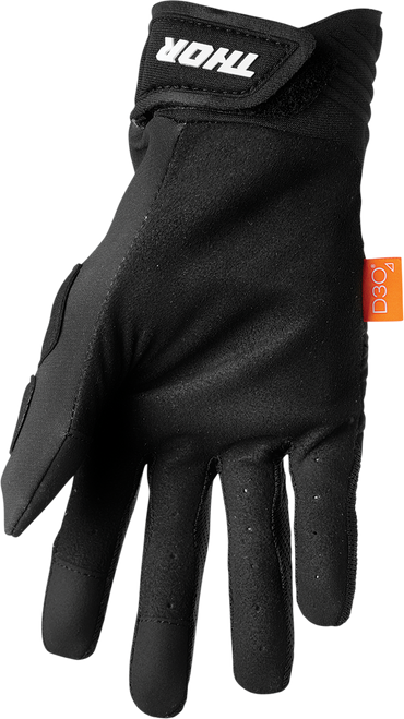 Rebound Gloves - Black/White - Small - Lutzka's Garage