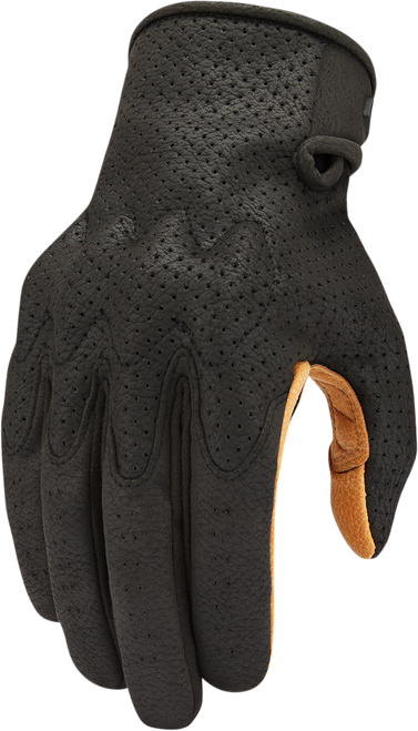 Airform Gloves - Black/Tan - Medium - Lutzka's Garage