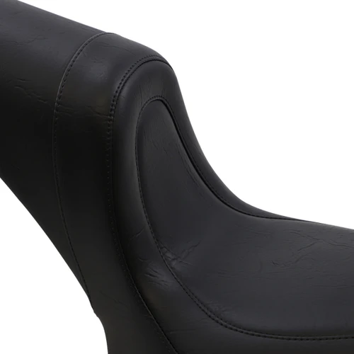 Mustang #75779 - Seat - Fastback™ - Stitched - Black - Softail '00-'05