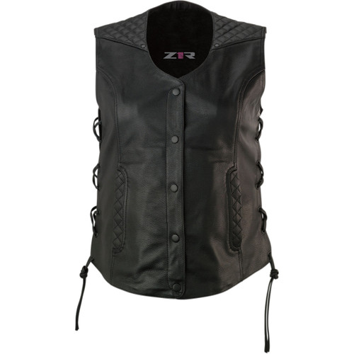 Z1R - Women's Gaucha Vest - Black - Medium