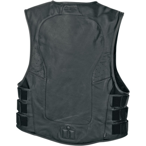 Icon - Regulator™ D3O® Stripped Vest - Black - S/M