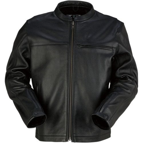 Z1R - Munition Leather Jacket - Black - Medium