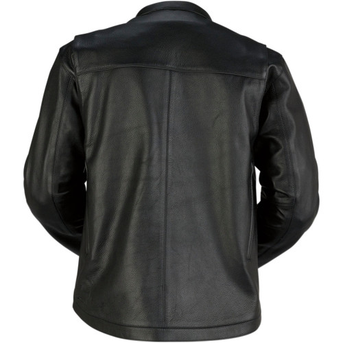 Z1R - Munition Leather Jacket - Black - 2XL