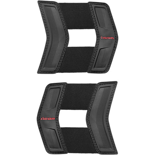 Icon - Field Armor Stryker™ Vest Waist Straps - Black/Red