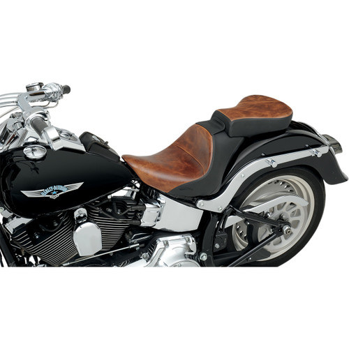 Saddlemen #806-12-016B - Pillion Pad - Lariat - Brown