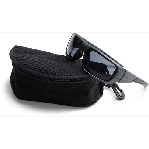 Bobster #BMIS001 - Mission Sunglasses - Matte Gray - Smoke Lens