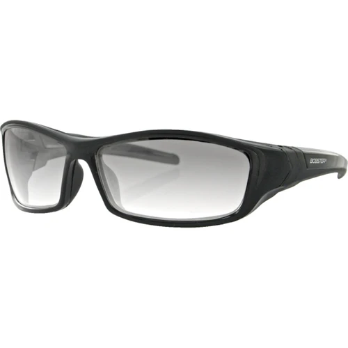 Bobster #BHOO101 - Hooligan Sunglasses - Gloss Black - Clear Photochromic Lens