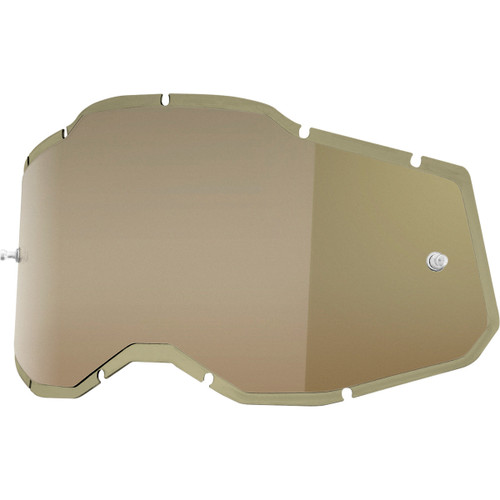 100% #59092-00001 - Accuri 2/Racecraft 2/Strata 2 Lens - Injected - Olive